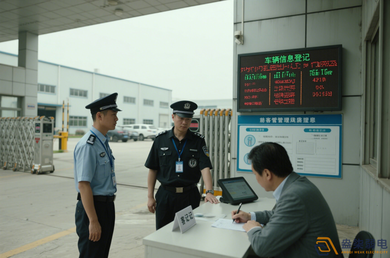 工廠訪(fǎng)客及車(chē)輛信息如何有效管理？