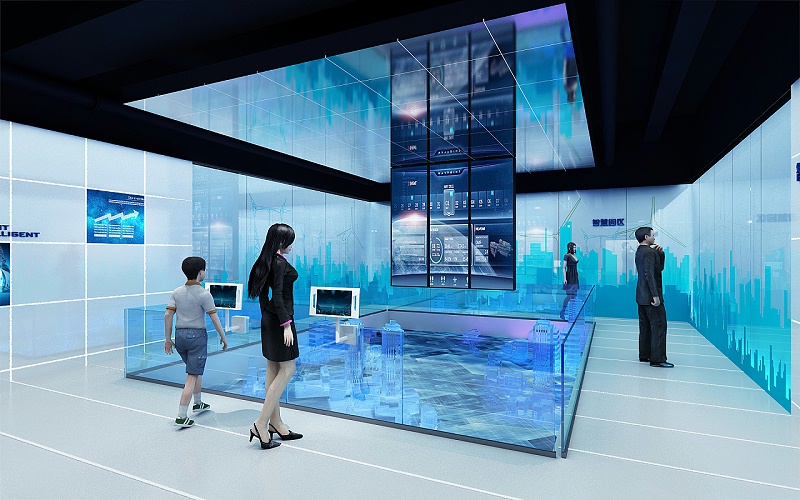 數(shù)字展廳裸眼3D展示，3D全息展廳的綜合應用