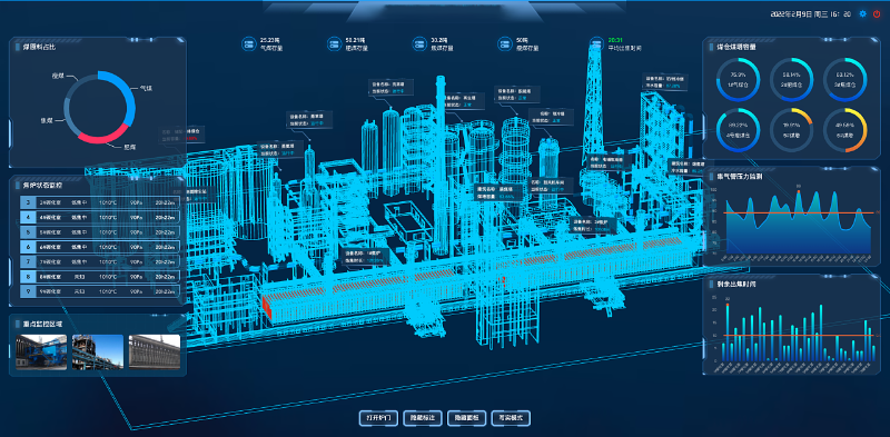 新建工廠3D可視化建設是什么樣的？
